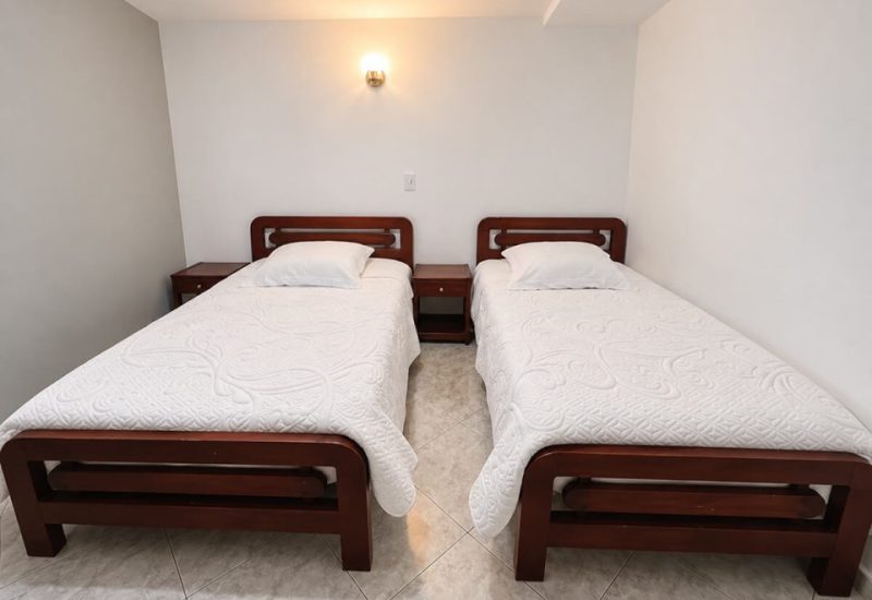 Habitación doble con dos camas individuales